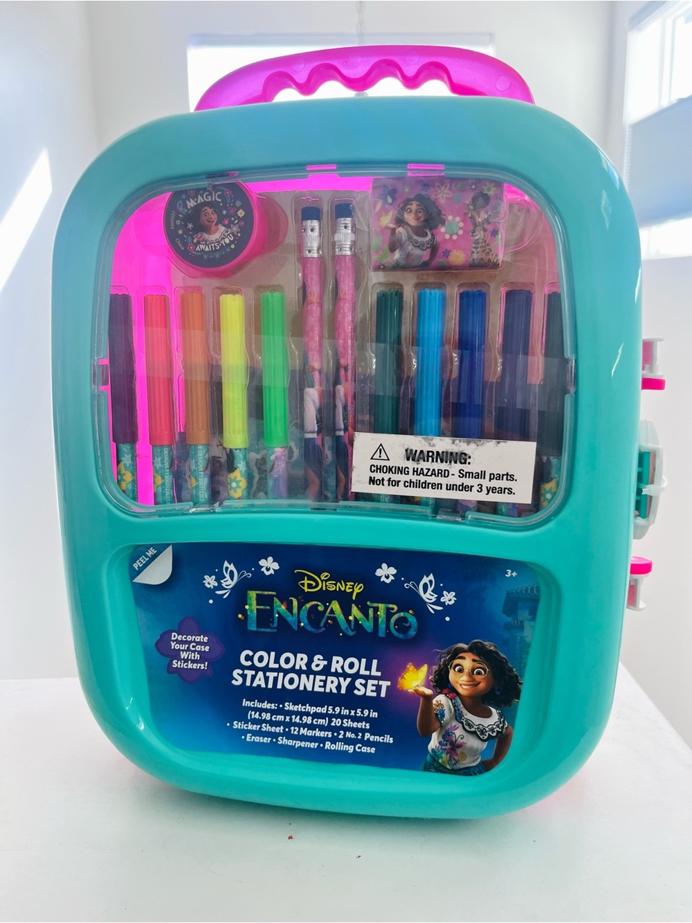 Disney Encanto Color & Roll Stationery Set - 37 Pc